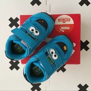 Brand New Puma Cookie Monster Shoes Baby Size 5
